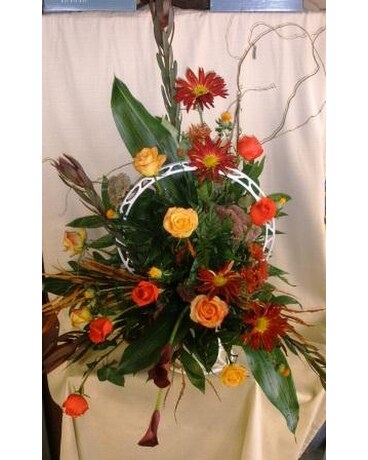 Fall Funeral Basket